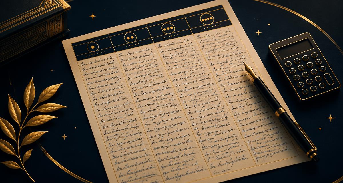 Goethe writing scoring grid with four criteria
