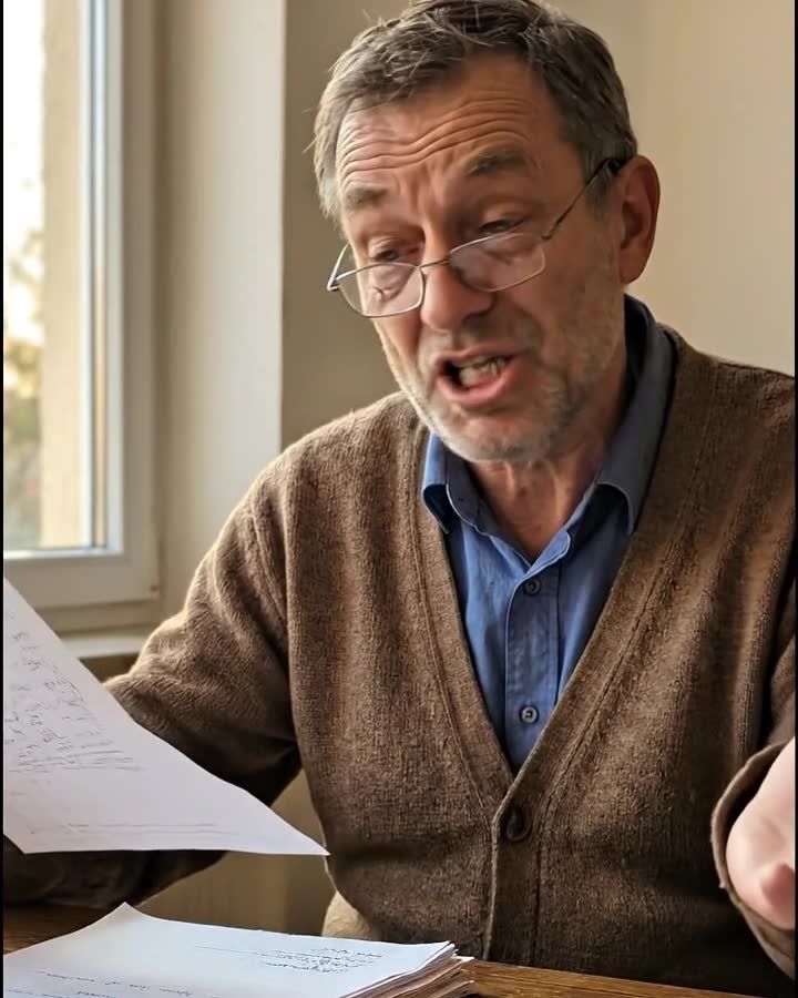 Der Prüfer liest: Ich schicke Ihnen ein kleines Gift.