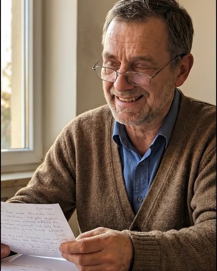 Der Prüfer liest: Hochachtungsvoll, dein Tobi