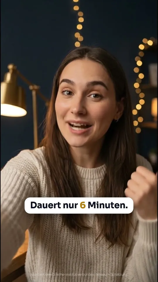 Wie weit bist du von deinem Goethe-Zertifikat entfernt? Test + Lernplan in 6 Minuten